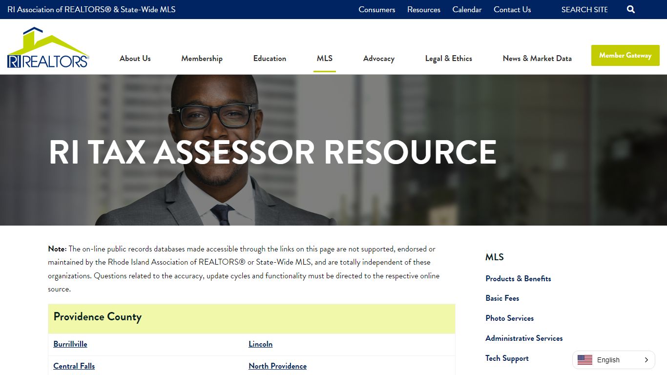 RI Tax Assessor Resource - Rhode Island Association of REALTORS®